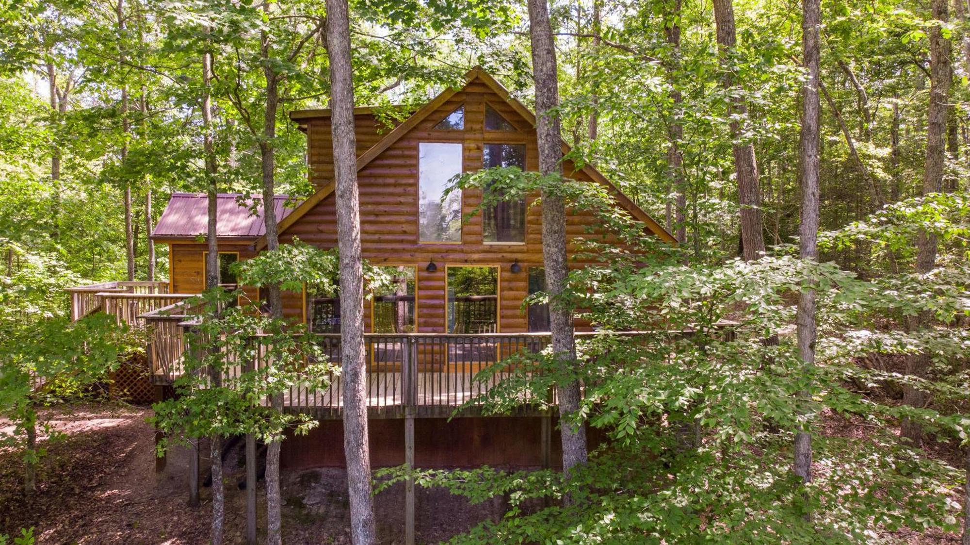 Gorgeous View Cabin Rogers Екстер'єр фото